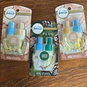 3 packs Febreze plug ins